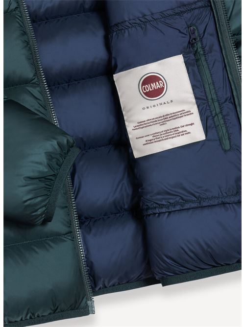 quilted jkt with hooded with natural down COLMAR ORIGINAL | 12000007 3JQ789